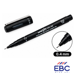 UNI-PIN Fine Liner Drawing Pen 0.4 MM Black